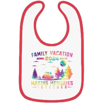 Discover Summer Family Vacation Making Memories Bibs