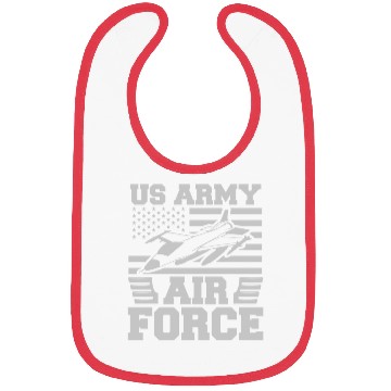 Discover US Flag Airplane Patriotic American Pilot Bibs