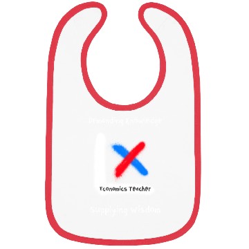 Discover Demand Knowledge, Supply Wisdom Economics Teacher Bibs
