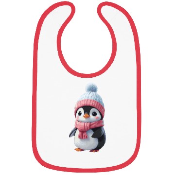 Discover baby penguin Bibs