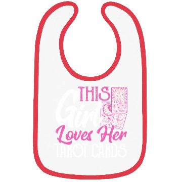 Discover This Girl Loves Her Tarot Cards Tarot Card Reading Bibs