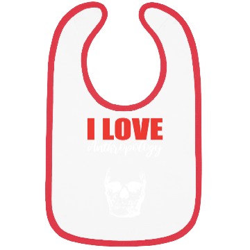 Discover I Love Anthropology Science Teacher Gift Bibs