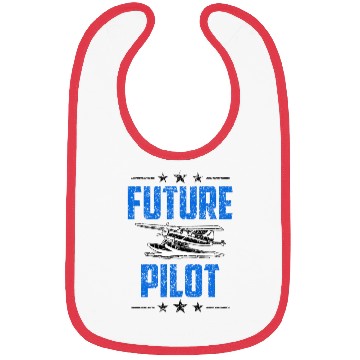 Discover Future Pilot Aircraft Small Airplane Private Bibs