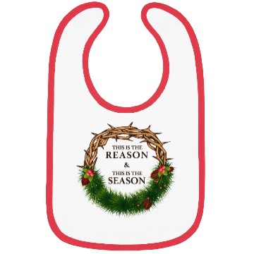 Discover Jesus is King and is the Reason for the Season Bibs