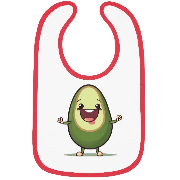 Discover Happy Avocado Bibs