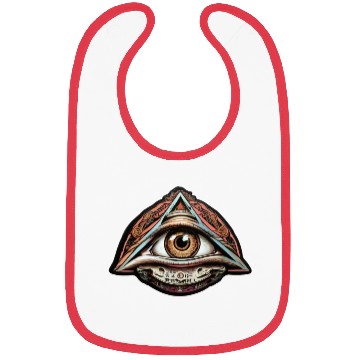 Discover Illuminati world society symbol Bibs