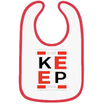 Discover "Crimson Red and Black Combination Bibs