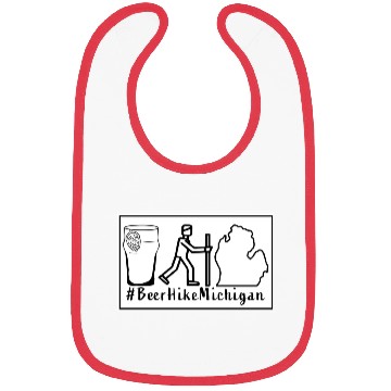 Discover Beer+Hike+Michigan Bibs