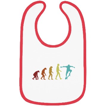 Discover Skateboard Evolution Skaterboy Skateboardkid Bibs