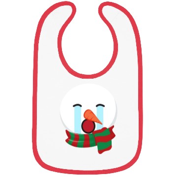 Discover Snowman Emoticons Crying Out Loud Snowman Bibs