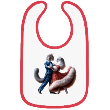 Discover Twilight Dance of Cats Bibs