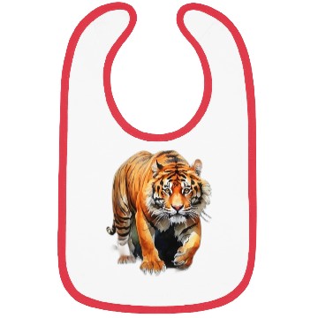 Discover tiger watercolor Bibs