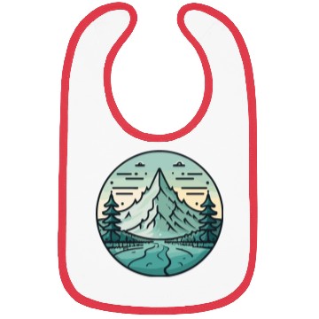 Discover Mountain Landscape In Winter Bibs