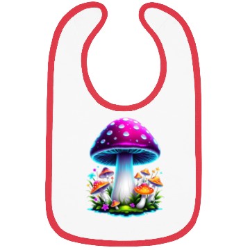 Discover Magic Mushroom Bibs