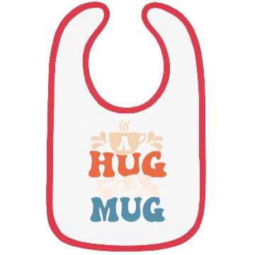 Discover A hug in a mug Tea Drinker Tea Bag Bibs