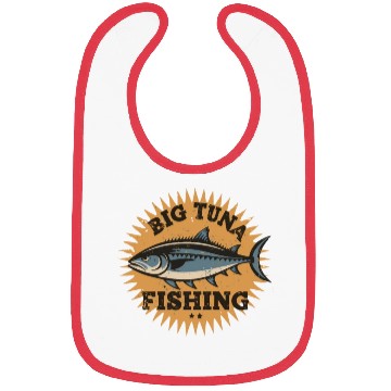 Discover Big Tuna Fishing Vintage Design Bibs
