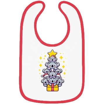 Discover Koala Christmas Tree Merry Christmas Bibs