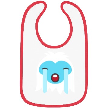 Discover Crying Out Loud Abominable Snowman Emoticoncrying Bibs