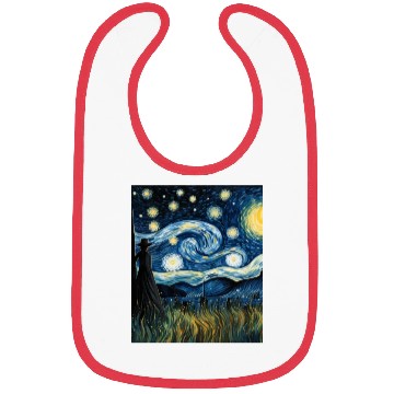 Discover Gardener's Starry Night Bibs Van Gogh Inspired