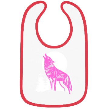 Discover Mountain Wolf Furry Owner Gift Bibs