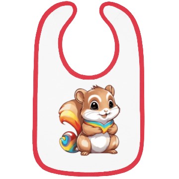 Discover Cute Squirrel Bibs