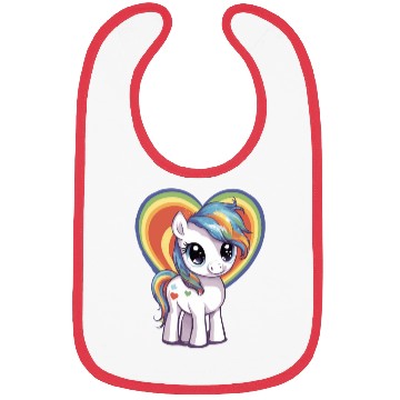 Discover Love Pony Bibs