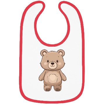 Discover Baby Brown Bear Bibs