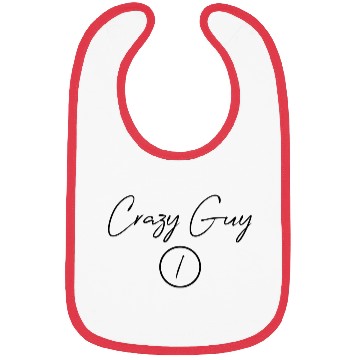 Discover Best Friends for 3 - crazy guy 03 Bibs