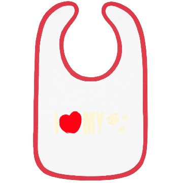 Discover i love my pet Bibs