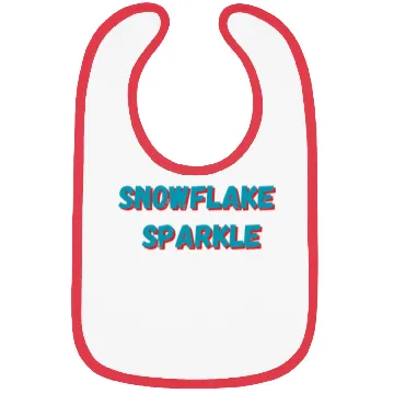 Discover SNOWFLAKE SPARKLE Bibs