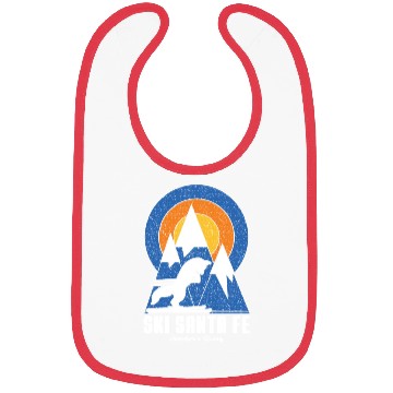 Discover Retro Ski Santa Fe White Fox Bibs