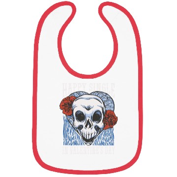 Discover Solo Skull Valentine's Bibs