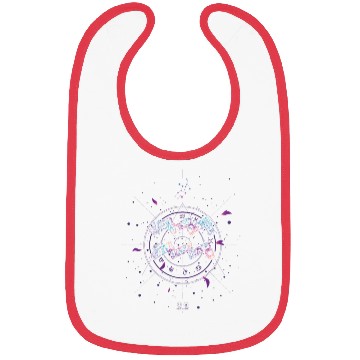 Discover Aquarius Floral Zodiac Harmony Bibs