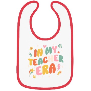 Discover In My Teacher Era Groovy Bibs