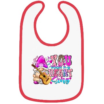 Discover You Make My Heart Sing Bibs
