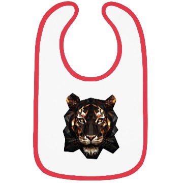 Discover Geometric Tiger Animation Bibs
