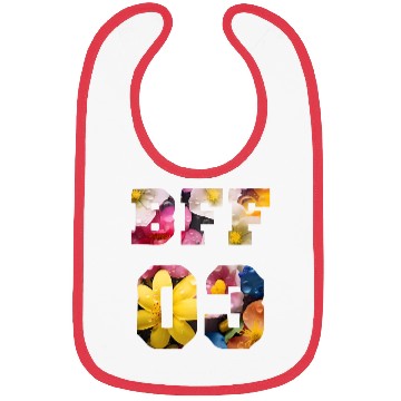Discover Flower Best Friends for 3 - BFF 03 Bibs