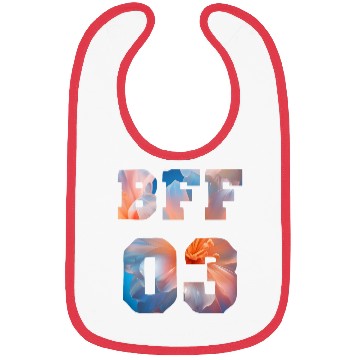 Discover Flower Best Friends for 3 - BFF 03 Bibs