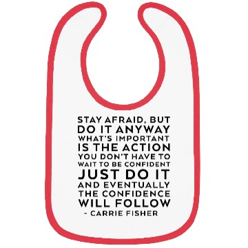 Discover CARRIE FISHER QUOTE Bibs