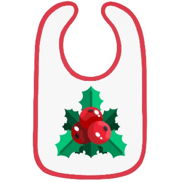 Discover mistletoe christmas Bibs