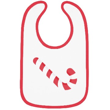 Discover candy cane christmas Bibs