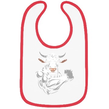 Discover Workout Gym Cow Bibs
