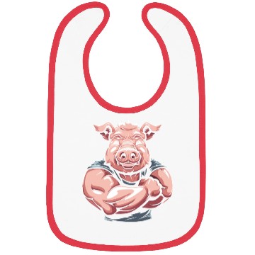 Discover Workout Gym Pig Bibs