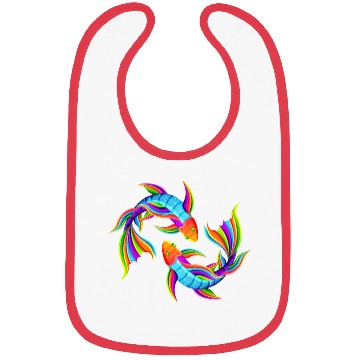 Discover Fish galaxy Bibs