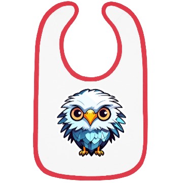 Discover Eagle Bird Illustration Bibs