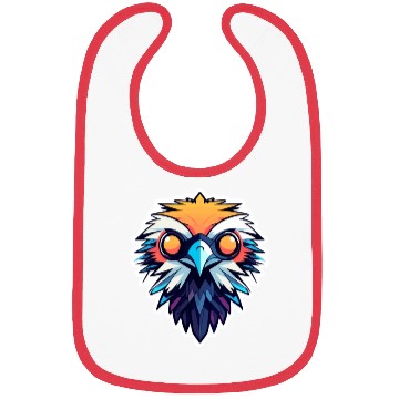 Discover Eagle Bird Illustration Bibs