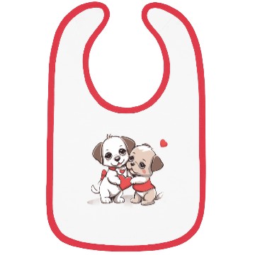 Discover Puppy Love Bibs