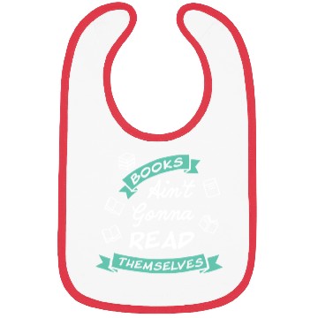 Discover Funny Reading Teacher Bookworm Bibs
