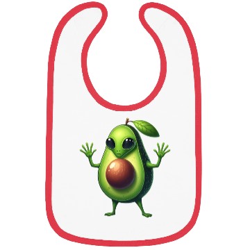 Discover Avocado alien Bibs