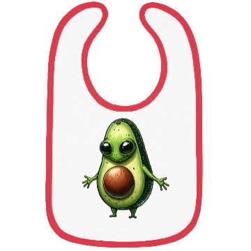 Discover Avocado alien Bibs